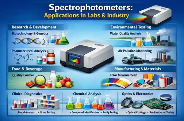 Spectrophotometers: Applications in Labs & Industry Thumbnail