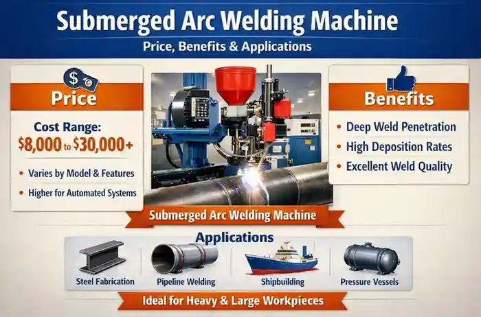 Submerged Arc Welding Machine Price, Benefits & Applications Thumbnail